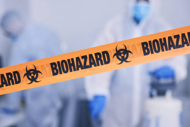Professional Drug Lab Cleanup technician working in Newtown, PA